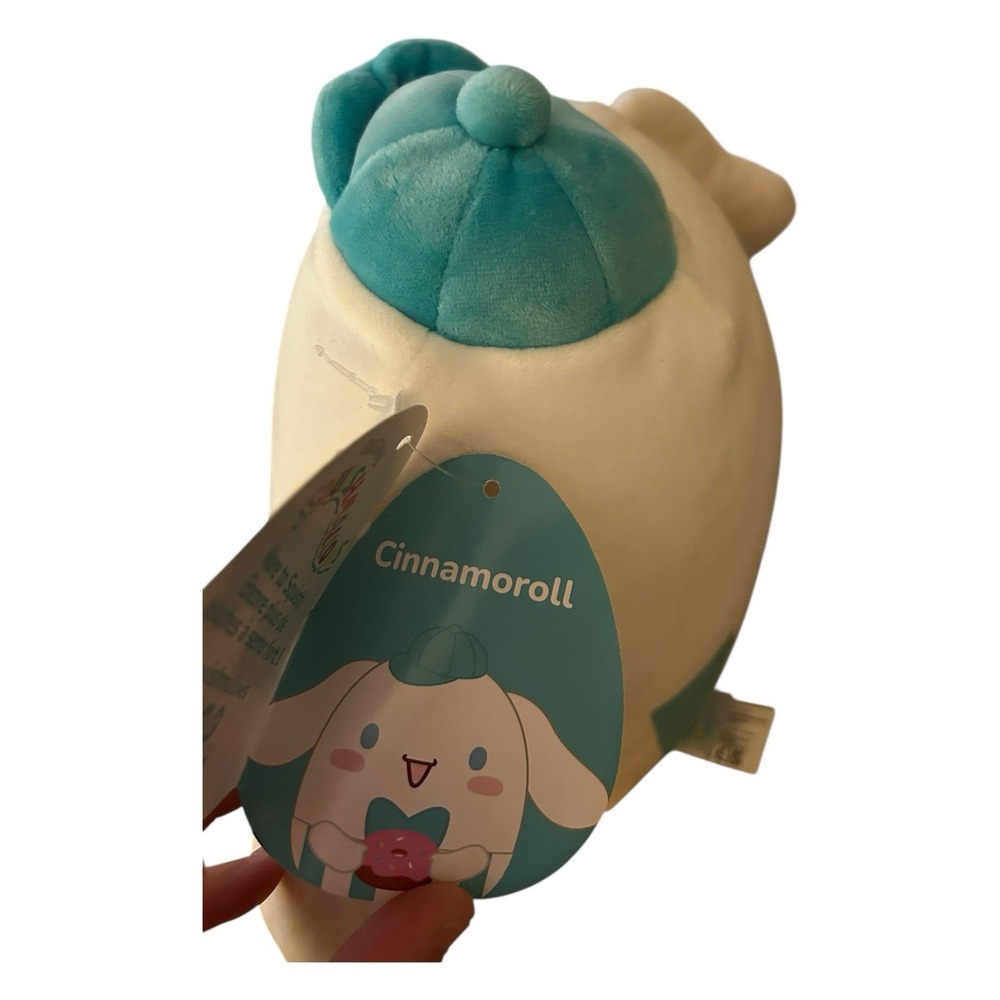Cinnamoroll X Squishmallows Plush 8" Donut Shop Sanrio 2024 Jazwares Kawaii - Picture 4 of 9